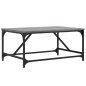 vidaXL Mesa de centro madera contrachapada gris Sonoma 75x50x35 cm vidaXL Mesa de centro madera contrachapada gris Sonoma 75x50x35 cm