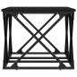 vidaXL Mesa de centro de madera contrachapada negro 100x49x40 cm vidaXL Mesa de centro de madera contrachapada negro 100x49x40 cm