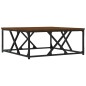 vidaXL Mesa de centro madera contrachapada marrón roble 70x70x30 cm vidaXL Mesa de centro madera contrachapada marrón roble 70x70x30 cm