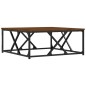 vidaXL Mesa de centro madera contrachapada marrón roble 70x70x30 cm vidaXL Mesa de centro madera contrachapada marrón roble 70x70x30 cm