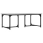 vidaXL Mesa de centro madera contrachapada gris Sonoma 90x50x35 cm vidaXL Mesa de centro madera contrachapada gris Sonoma 90x50x35 cm