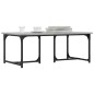 vidaXL Mesa de centro madera contrachapada gris Sonoma 90x50x35 cm vidaXL Mesa de centro madera contrachapada gris Sonoma 90x50x35 cm