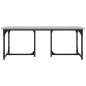 vidaXL Mesa de centro madera contrachapada gris Sonoma 90x50x35 cm vidaXL Mesa de centro madera contrachapada gris Sonoma 90x50x35 cm