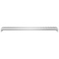 vidaXL Peldaño de rejilla acero galvanizado 100x24x7 cm vidaXL Peldaño de rejilla acero galvanizado 100x24x7 cm