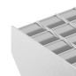 vidaXL Peldaño de rejilla acero galvanizado 100x24x7 cm vidaXL Peldaño de rejilla acero galvanizado 100x24x7 cm