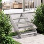 vidaXL Peldaño de rejilla acero galvanizado 70x24x7 cm vidaXL Peldaño de rejilla acero galvanizado 70x24x7 cm