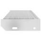 vidaXL Peldaño de rejilla acero galvanizado 70x24x7 cm vidaXL Peldaño de rejilla acero galvanizado 70x24x7 cm