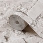 vidaXL Papel pintado de pared 3D aspecto piedra crema vidaXL Papel pintado de pared 3D aspecto piedra crema