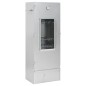 vidaXL Horno ahumador de BBQ con generador humo frío acero galvanizado