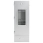 vidaXL Horno ahumador de BBQ con generador humo frío acero galvanizado