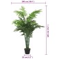 vidaXL Palmera artificial con 28 hojas verde 120 cm vidaXL Palmera artificial con 28 hojas verde 120 cm