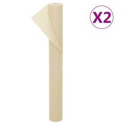 vidaXL Cubierta para plantas 2 rollos 70 g/m² 10x1,6 m