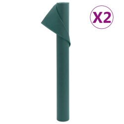 vidaXL Cubierta para plantas 2 rollos 70 g/m² 10x1,6 m