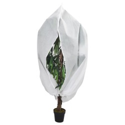vidaXL Cubiertas para plantas con cremallera 4 uds 70 g/m² 3,93x3 m