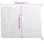 vidaXL Cubiertas para plantas con cremallera 4 uds 70 g/m² 3,93x3 m vidaXL Cubiertas para plantas con cremallera 4 uds 70 g/m² 3,93x3 m