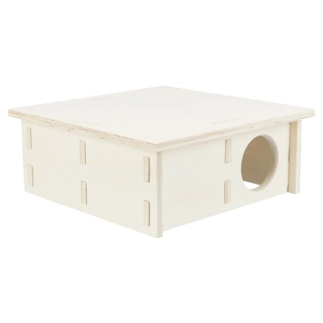 TRIXIE Casa para roedores con 4 estancias madera 30x12x30 cm