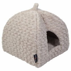 Jack and Vanilla Iglú para mascotas Softy XS 40x40x40 cm roseta beige