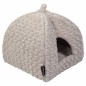 Jack and Vanilla Iglú para mascotas Softy XS 40x40x40 cm roseta beige Jack and Vanilla Iglú para mascotas Softy XS 40x40x40 cm roseta beige