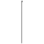 vidaXL Puerta corredera vidrio templado y aluminio negra 76x205 cm vidaXL Puerta corredera vidrio templado y aluminio negra 76x205 cm