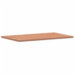 vidaXL Encimera de baño madera maciza de haya 100x60x2,5 cm
