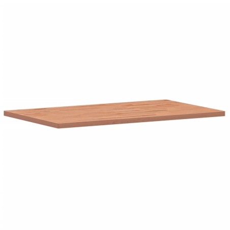 vidaXL Encimera de baño madera maciza de haya 100x60x2,5 cm