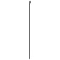 vidaXL Puerta corredera vidrio templado y aluminio negra 102,5x205 cm