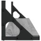 vidaXL Estantes de pared 2 unidades gris Sonoma 60x15x15,5 cm vidaXL Estantes de pared 2 unidades gris Sonoma 60x15x15,5 cm