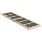 vidaXL Rampa para perros madera maciza de abeto verde 120x30 cm vidaXL Rampa para perros madera maciza de abeto verde 120x30 cm