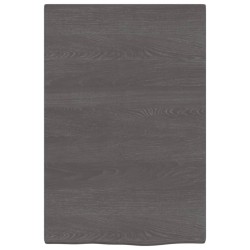 vidaXL Estante de pared madera roble tratada marrón oscuro 40x60x2 cm