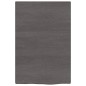 vidaXL Estante de pared madera roble tratada marrón oscuro 40x60x2 cm vidaXL Estante de pared madera roble tratada marrón oscuro 40x60x2 cm