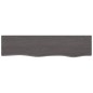 vidaXL Estante de pared madera roble tratada marrón oscuro 80x20x6 cm vidaXL Estante de pared madera roble tratada marrón oscuro 80x20x6 cm