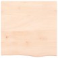 vidaXL Encimera de baño madera maciza sin tratar 60x40x2 cm vidaXL Encimera de baño madera maciza sin tratar 60x40x2 cm