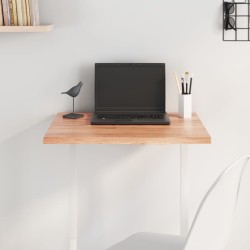 vidaXL Tablero de mesa madera roble tratada marrón claro 60x40x2 cm