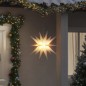vidaXL Lámpara de Navidad con LED plegable blanca 57 cm vidaXL Lámpara de Navidad con LED plegable blanca 57 cm