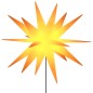 vidaXL Lámpara de Navidad LED plegable 3 unidades amarillo 57 cm vidaXL Lámpara de Navidad LED plegable 3 unidades amarillo 57 cm