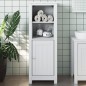 vidaXL Mueble de baño BERG madera maciza de pino blanco 40x34x110 cm vidaXL Mueble de baño BERG madera maciza de pino blanco 40x34x110 cm
