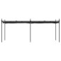 vidaXL Pérgola con cubierta retráctil gris antracita 589x292x230 cm vidaXL Pérgola con cubierta retráctil gris antracita 589x292x230 cm