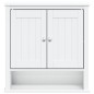 vidaXL Mueble de pared baño BERG madera maciza blanco 69,5x27x71,5 cm vidaXL Mueble de pared baño BERG madera maciza blanco 69,5x27x71,5 cm