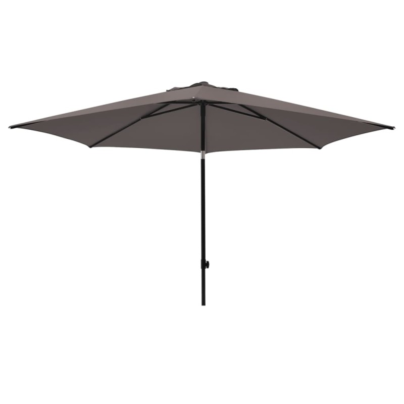 Madison Sombrilla Mykanos gris taupé 250 cm Madison Sombrilla Mykanos gris taupé 250 cm