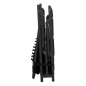 Travellife Tumbona de camping plegable Barletta Relax negro Travellife Tumbona de camping plegable Barletta Relax negro