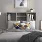 vidaXL Mueble cabecero gris Sonoma 100x19x103,5 cm vidaXL Mueble cabecero gris Sonoma 100x19x103,5 cm