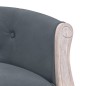 vidaXL Banco de terciopelo gris oscuro 98x56x69 cm vidaXL Banco de terciopelo gris oscuro 98x56x69 cm