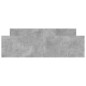vidaXL Estructura de cama con cabecero piecero gris hormigón 140x200cm vidaXL Estructura de cama con cabecero piecero gris hormigón 140x200cm