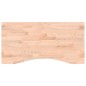 vidaXL Tablero de escritorio madera maciza de haya 80x(36-40)x1,5 cm vidaXL Tablero de escritorio madera maciza de haya 80x(36-40)x1,5 cm