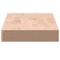 vidaXL Estante de pared madera maciza de haya 80x20x4 cm
