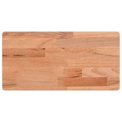 vidaXL Estante de pared madera maciza de haya 40x20x2,5 cm