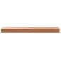 vidaXL Estante de pared madera maciza de haya 40x20x2,5 cm vidaXL Estante de pared madera maciza de haya 40x20x2,5 cm
