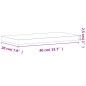 vidaXL Estante de pared madera maciza de haya 40x20x2,5 cm vidaXL Estante de pared madera maciza de haya 40x20x2,5 cm