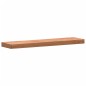vidaXL Estante de pared madera maciza de haya 80x20x4 cm