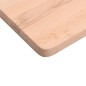 vidaXL Tablero de escritorio madera maciza de haya 80x(36-40)x2,5 cm vidaXL Tablero de escritorio madera maciza de haya 80x(36-40)x2,5 cm